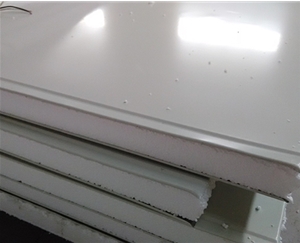连云港净化彩钢板50厚1150型EPS净化板公口细节